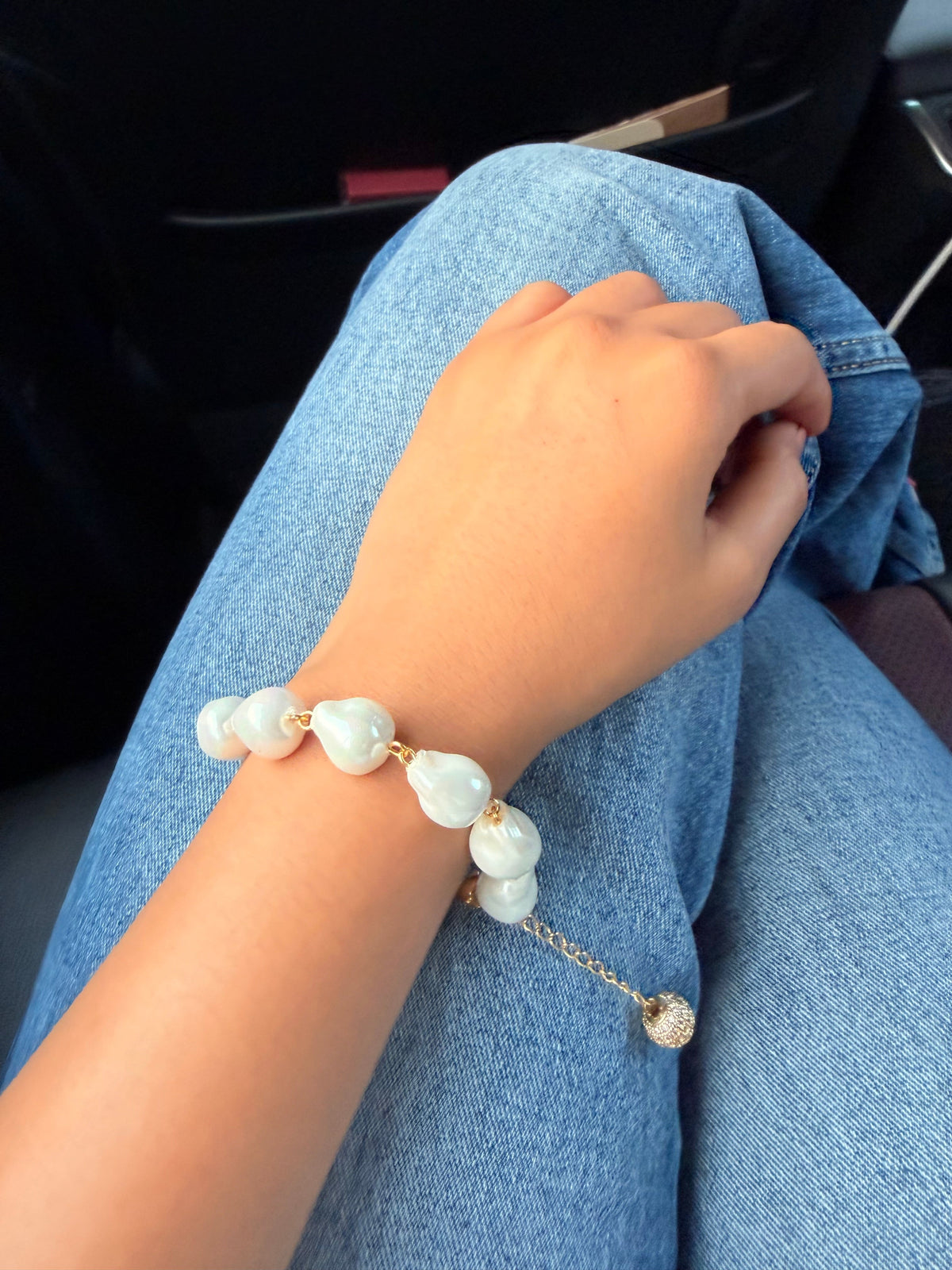 Ashaarya Lumière Baroque Pearl Bracelet