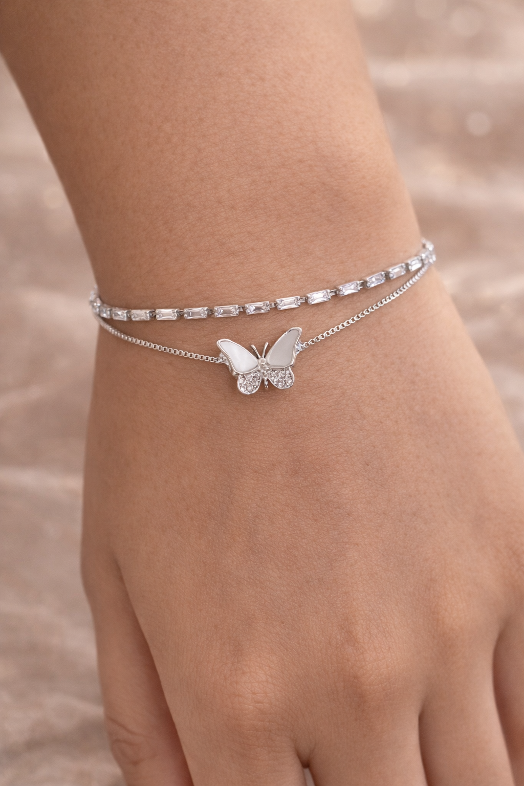 Flutterlight Butterfly Bracelet