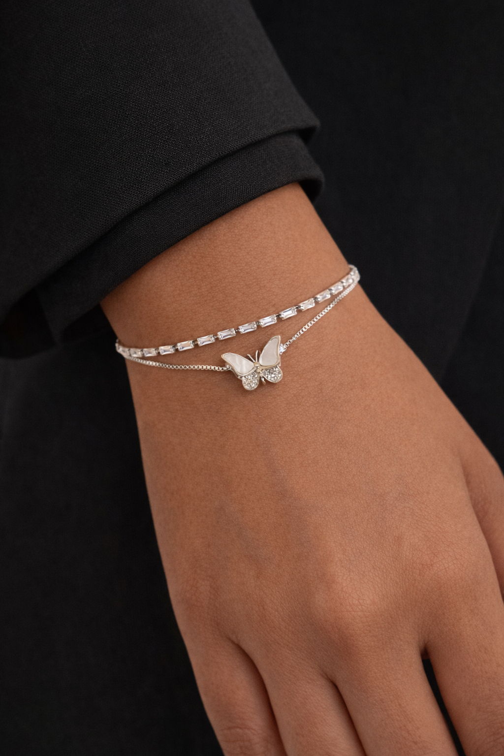 Flutterlight Butterfly Bracelet
