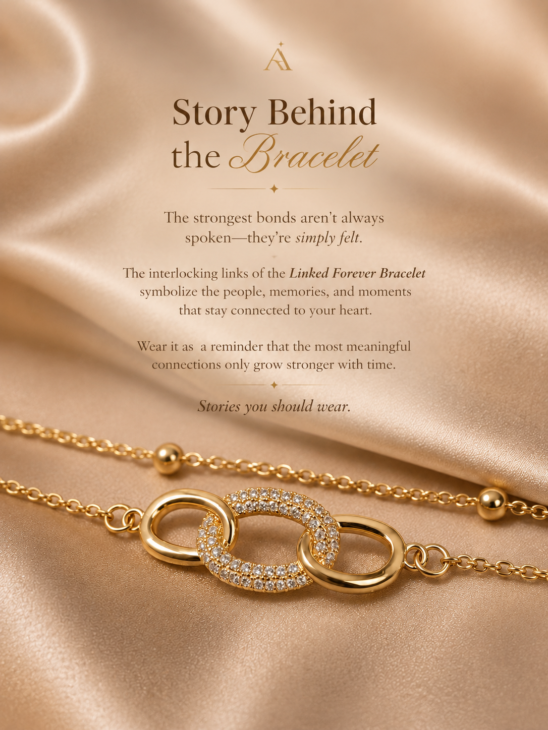 Interlink Dual Chain Bracelet