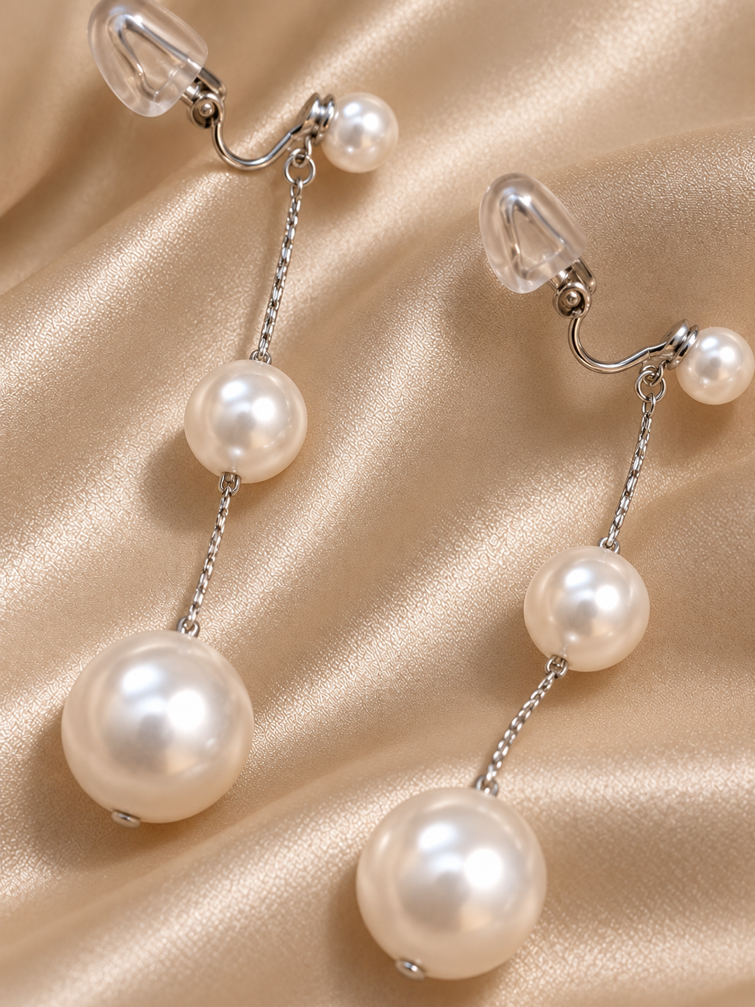 Pearl Cascade Drop Earrings